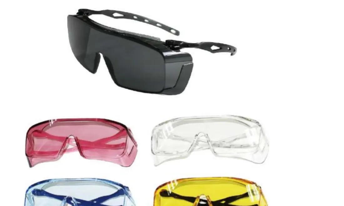 Over-glasses safety eyewear